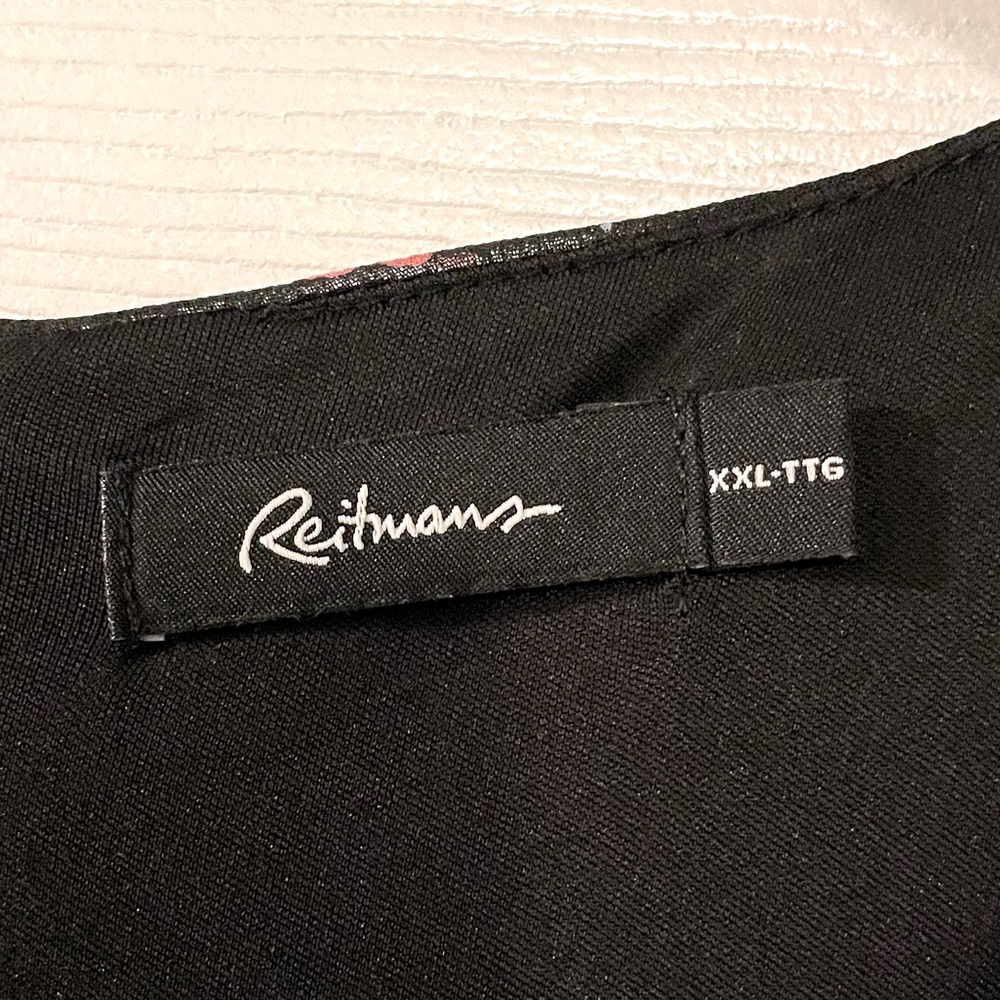 Reitmans Floral Wrap Top Dress in XXL - Picture 4 of 4